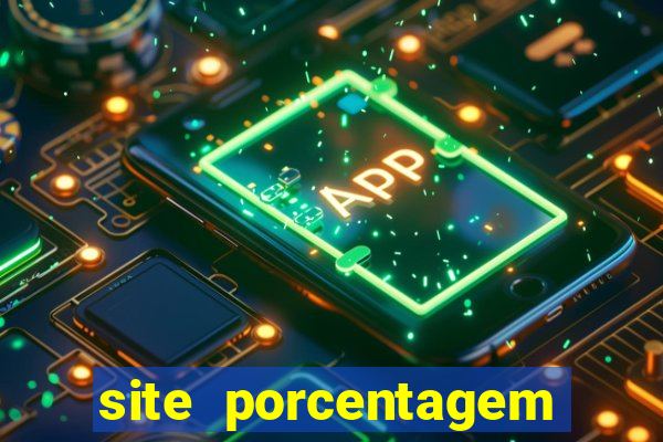 site porcentagem slots pg